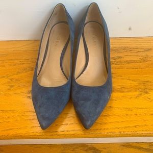 M.Gemi  Dolcetto blue suede pumps